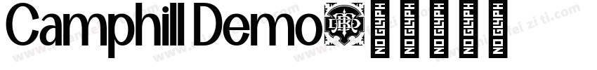 Camphill Demo字体转换